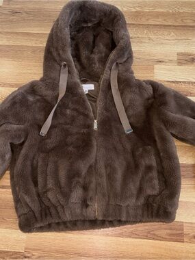 Y2K philosophy fur jacket.